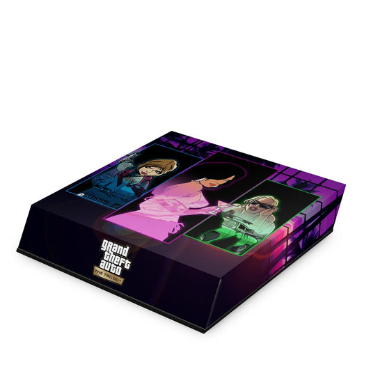 PS4 Pro Capa Anti Poeira - GTA The Trilogy