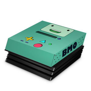 Capa Anti Poeira PS4 Pro - BMO Hora de Aventura - Pop Arte Skins