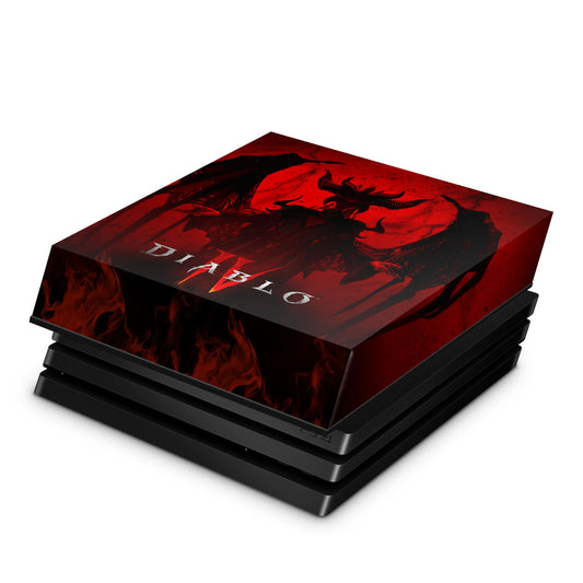 PS4 Pro Capa Anti Poeira - Diablo IV 4