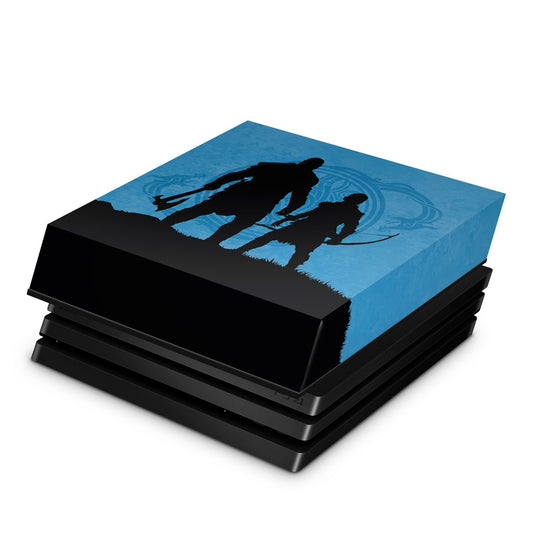 PS4 Pro Capa Anti Poeira - God of War Ragnarok Edition