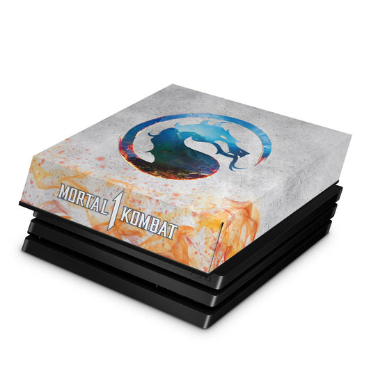 PS4 Pro Capa Anti Poeira - Mortal Kombat 1
