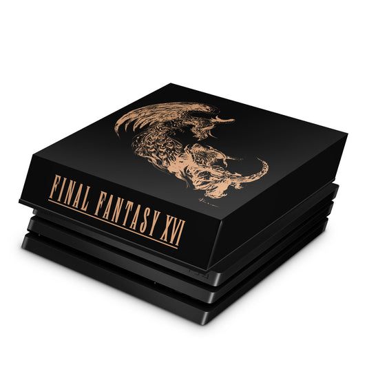 PS4 Pro Capa Anti Poeira - Final Fantasy XVI Edition