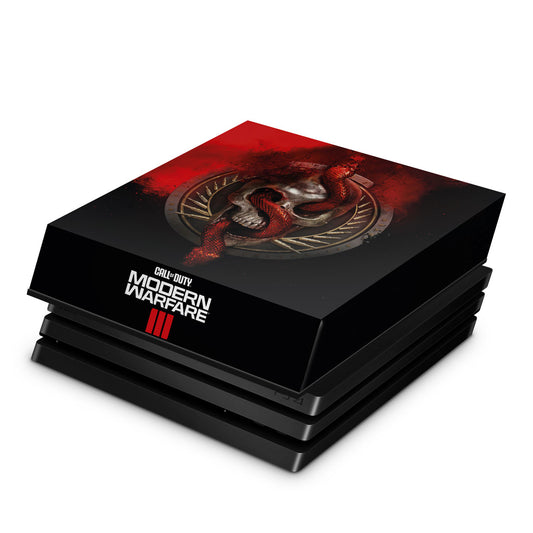 PS4 Pro Capa Anti Poeira - Call Of Duty Modern Warfare III