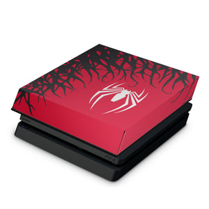 Capa Anti Poeira PS4 Slim - Spider-Man Homem Aranha 2 Edition