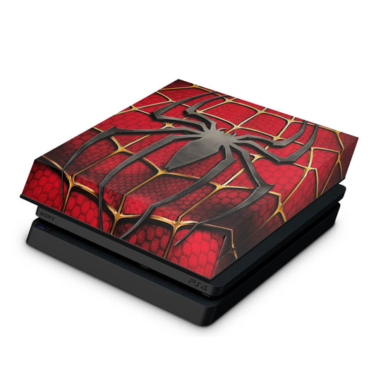 Capa Anti Poeira PS4 Slim - Spider Man - Homem Aranha