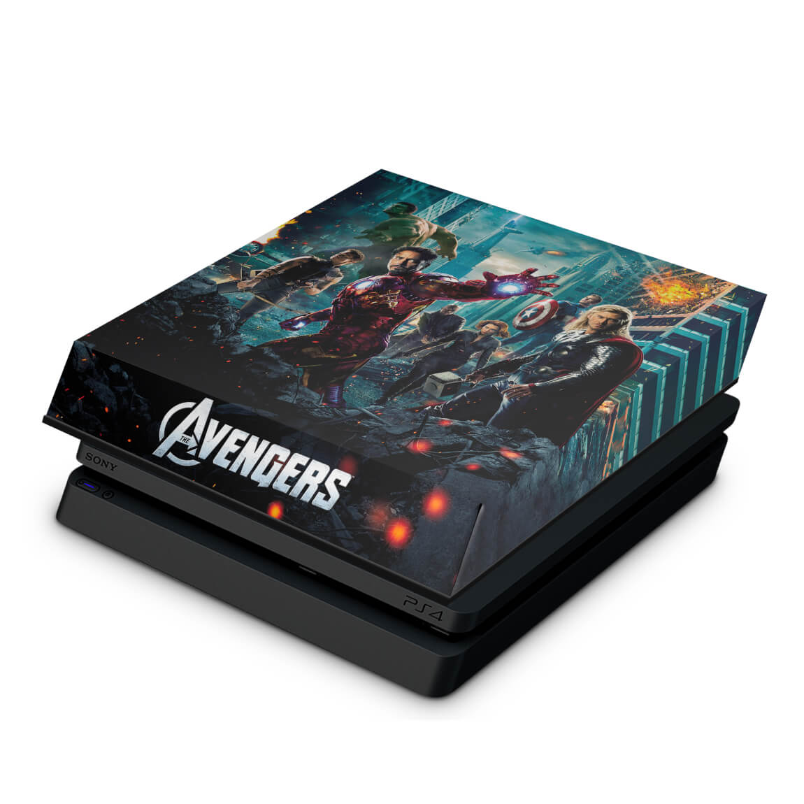 Capa Anti Poeira PS4 Slim - The Avengers - Os Vingadores