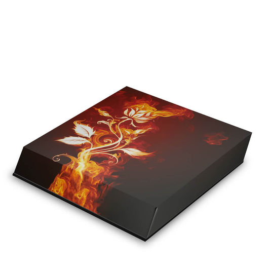 Capa Anti Poeira PS4 Slim - Fire Flower