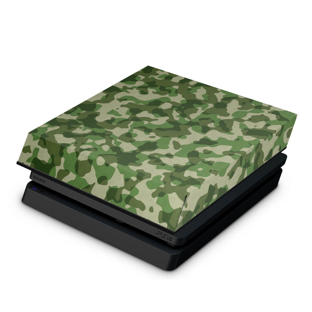 Capa Anti Poeira PS4 Slim - Camuflagem Exercito