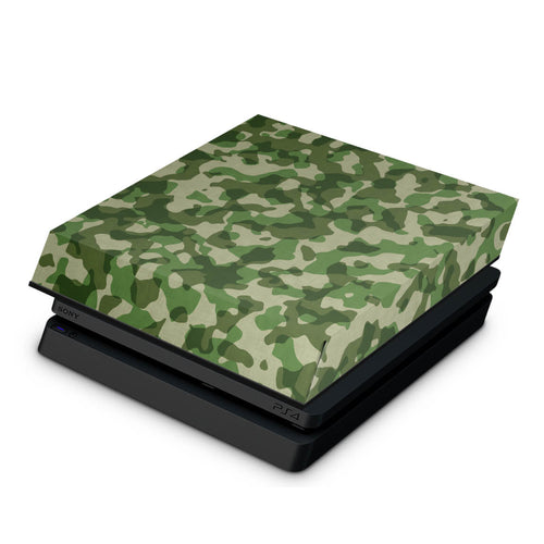 Capa Anti Poeira PS4 Slim - Camuflagem Exercito