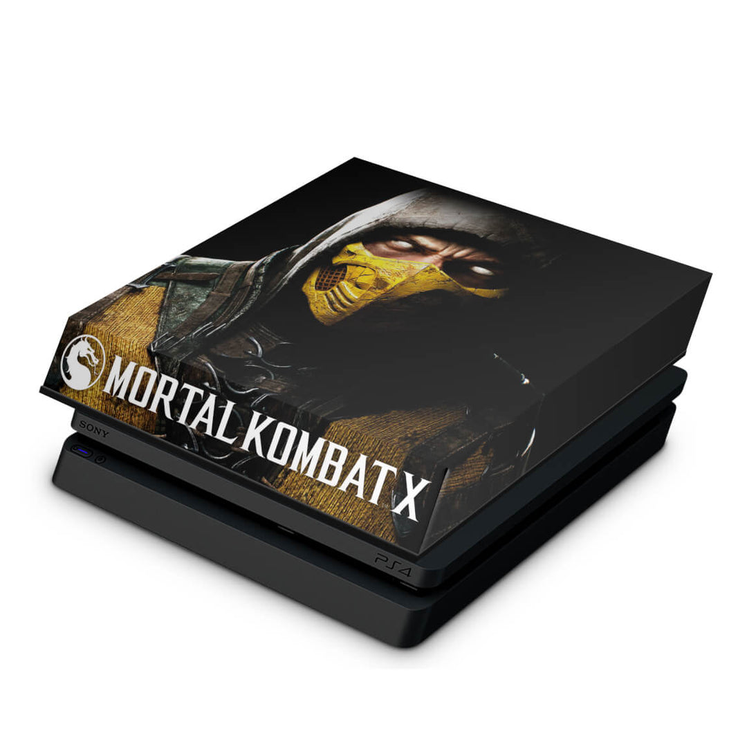 Capa Anti Poeira PS4 Slim - Mortal Kombat X