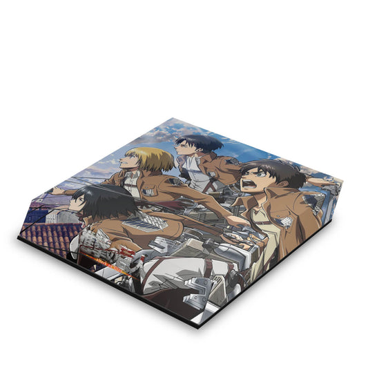 Capa Anti Poeira PS4 Slim - Attack On Titan - shingeki no kyojin #A