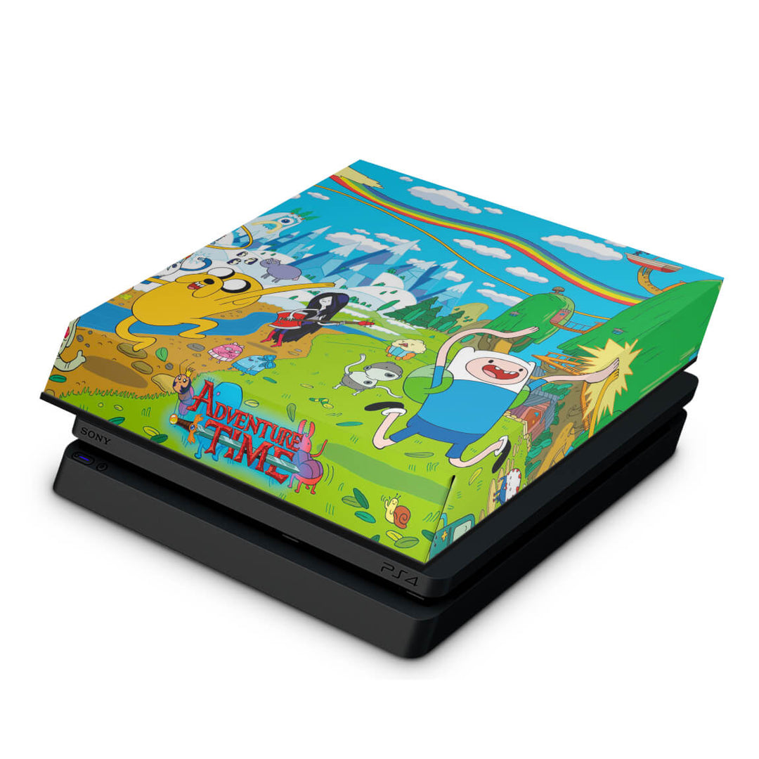 Capa Anti Poeira PS4 Slim - Hora de Aventura