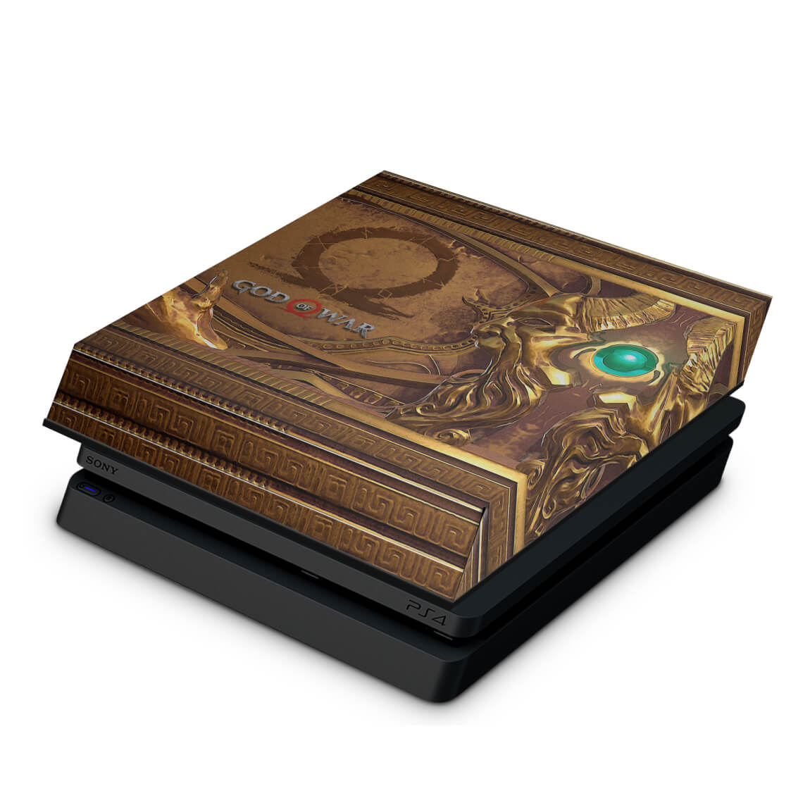 Capa Anti Poeira PS4 Slim - Pandora's Box God Of War