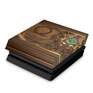 Capa Anti Poeira PS4 Slim - Pandora's Box God Of War