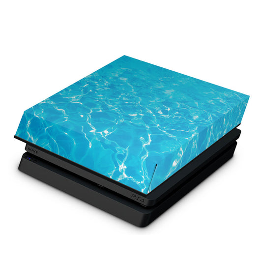 Capa Anti Poeira PS4 Slim - Aquático Água