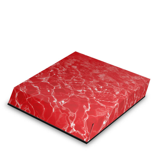 Capa Anti Poeira PS4 Slim - Aquático Água Vermelha