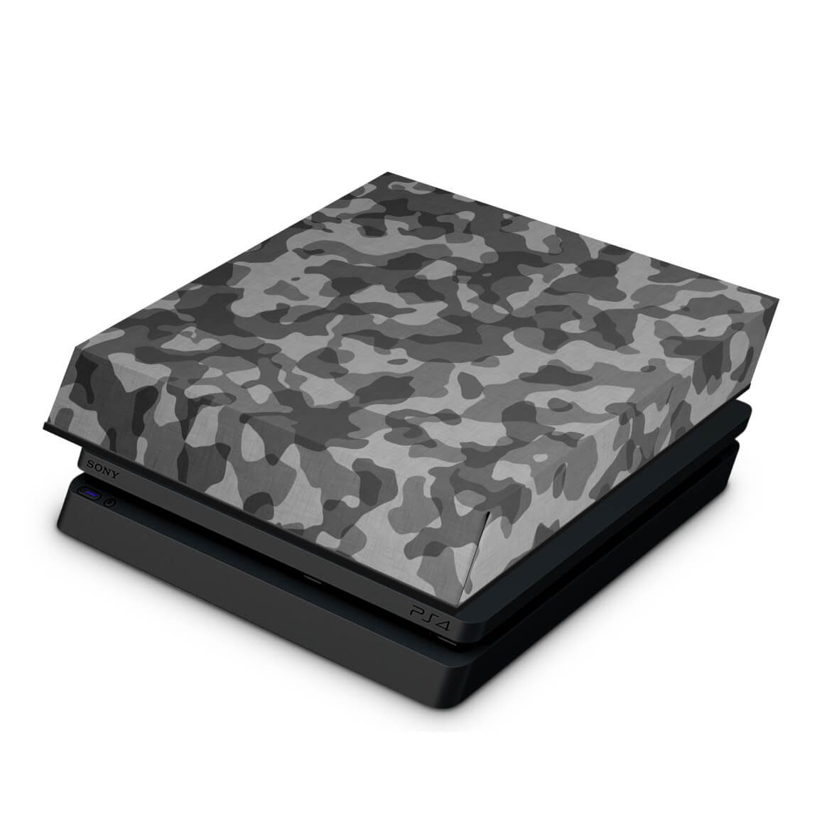 Capa Anti Poeira PS4 Slim - Camuflagem Cinza