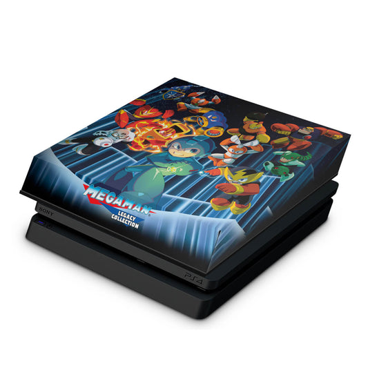 Capa Anti Poeira PS4 Slim - Megaman Legacy Collection