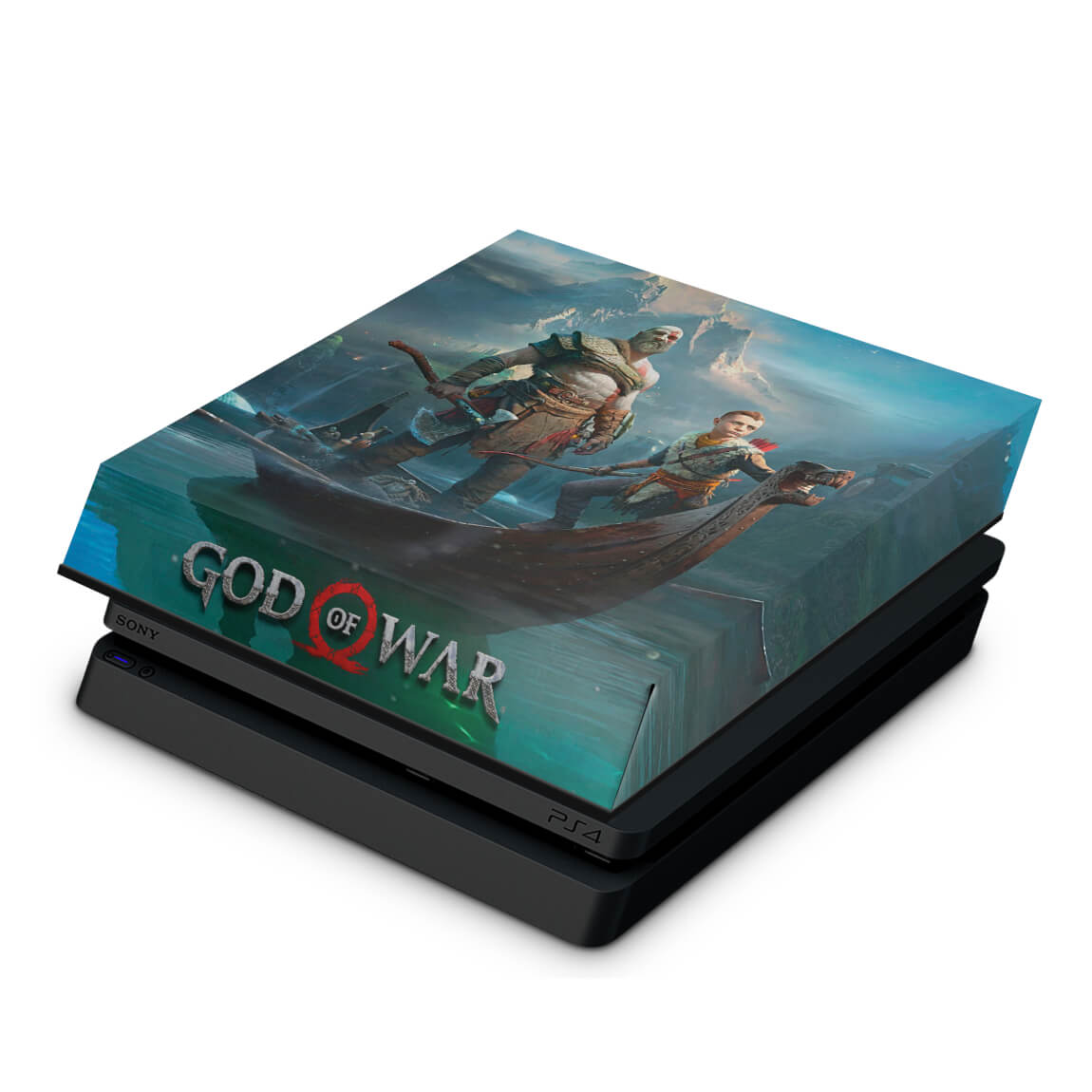 Capa Anti Poeira PS4 Slim - God Of War #B