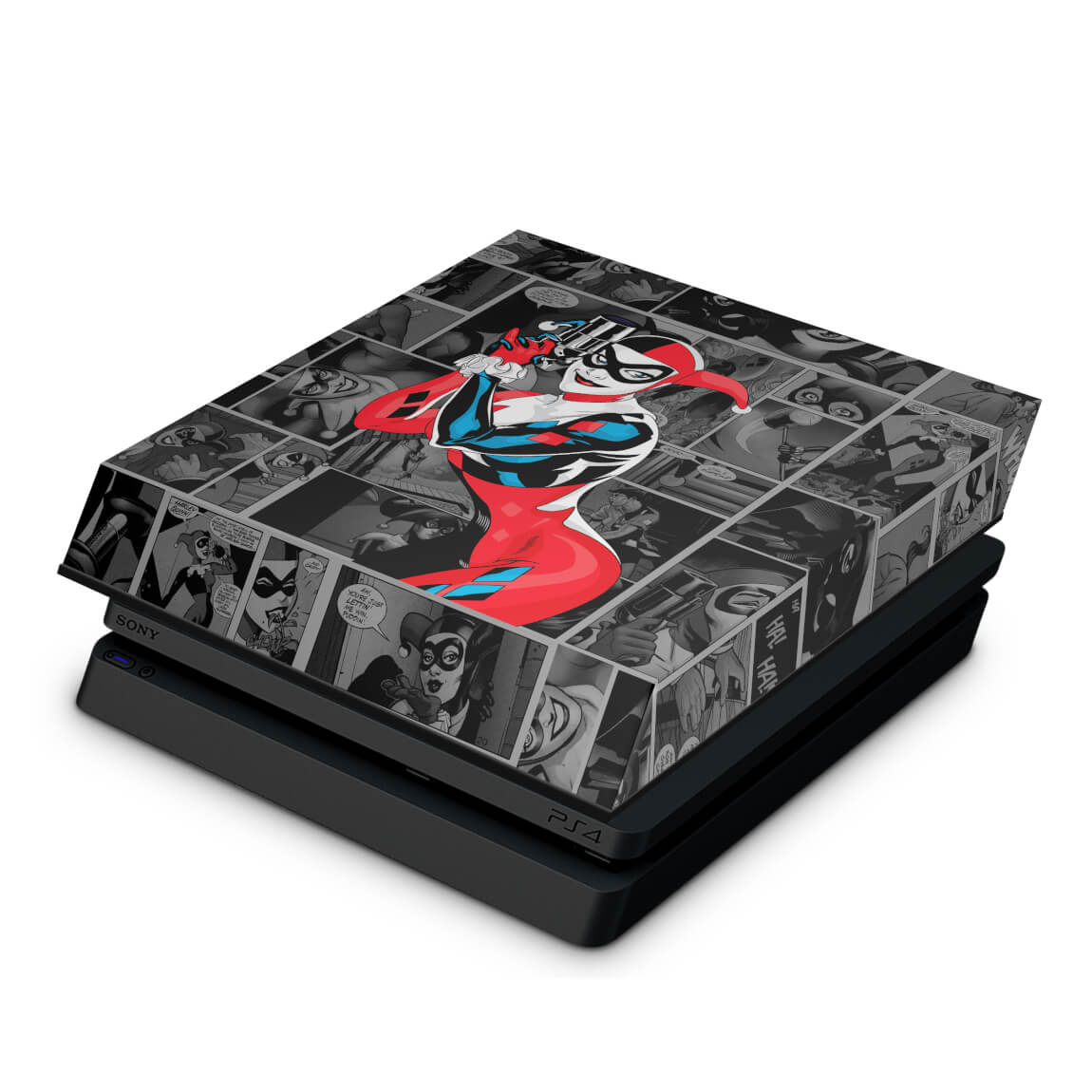 Capa Anti Poeira PS4 Slim - Harley Quinn - Arlequina #a
