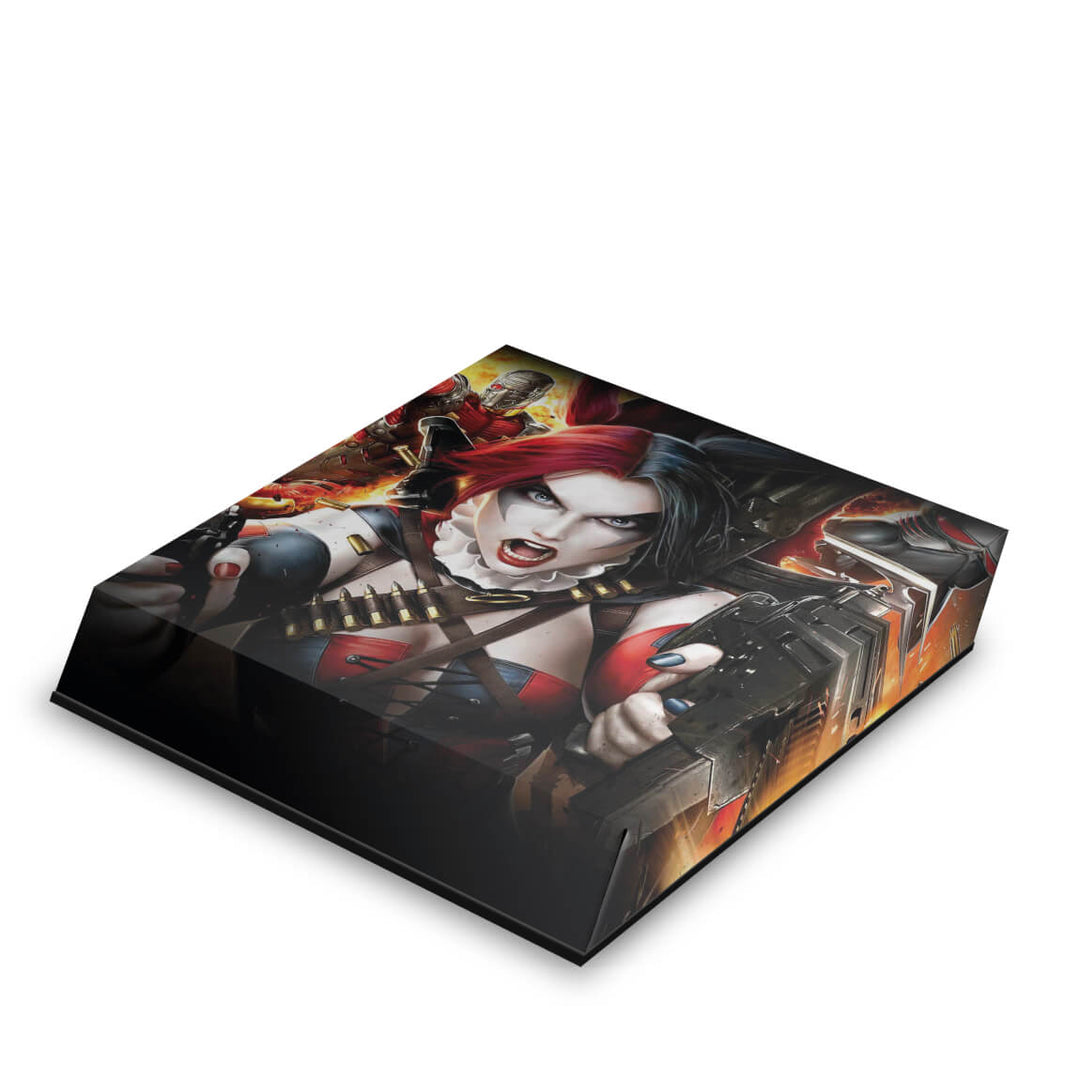 Capa Anti Poeira PS4 Slim - Harley Quinn - Arlequina #b - Pop Arte Skins - foto 2