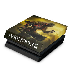 Capa Anti Poeira PS4 Slim - Dark Souls 3