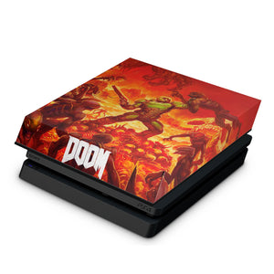 Capa Anti Poeira PS4 Slim - Doom