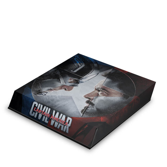 Capa Anti Poeira PS4 Slim - Capitão America - Guerra Civil