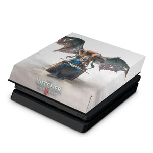 Capa Anti Poeira PS4 Slim - The Witcher 3: Wild Hunt - Blood and Wine