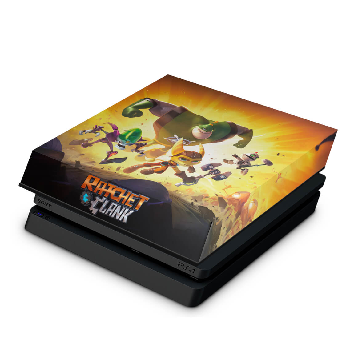 Capa Anti Poeira PS4 Slim - Ratchet & Clank