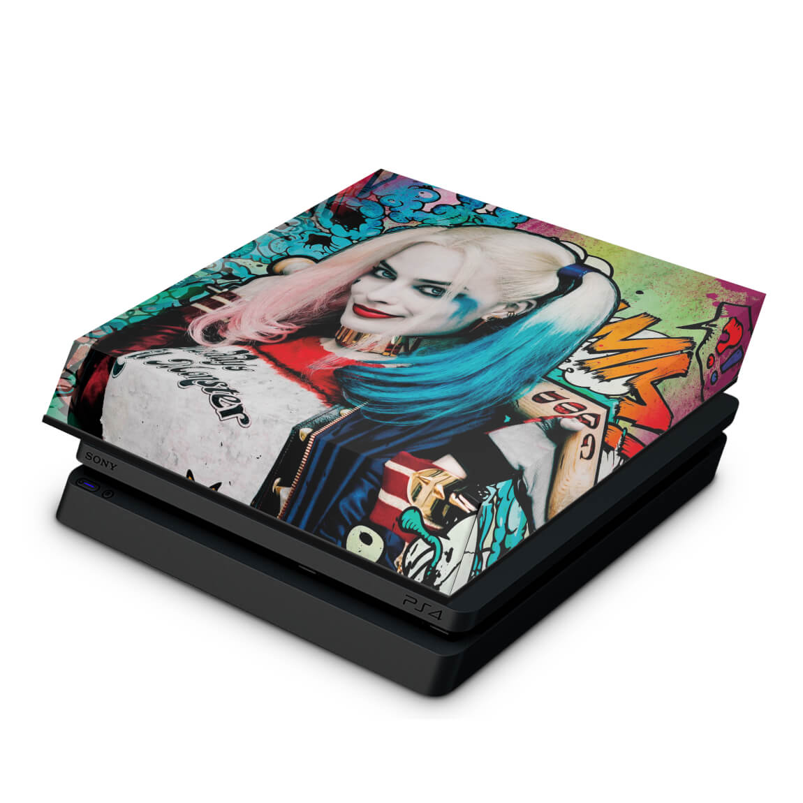 Capa Anti Poeira PS4 Slim - Esquadrão Suicida #A