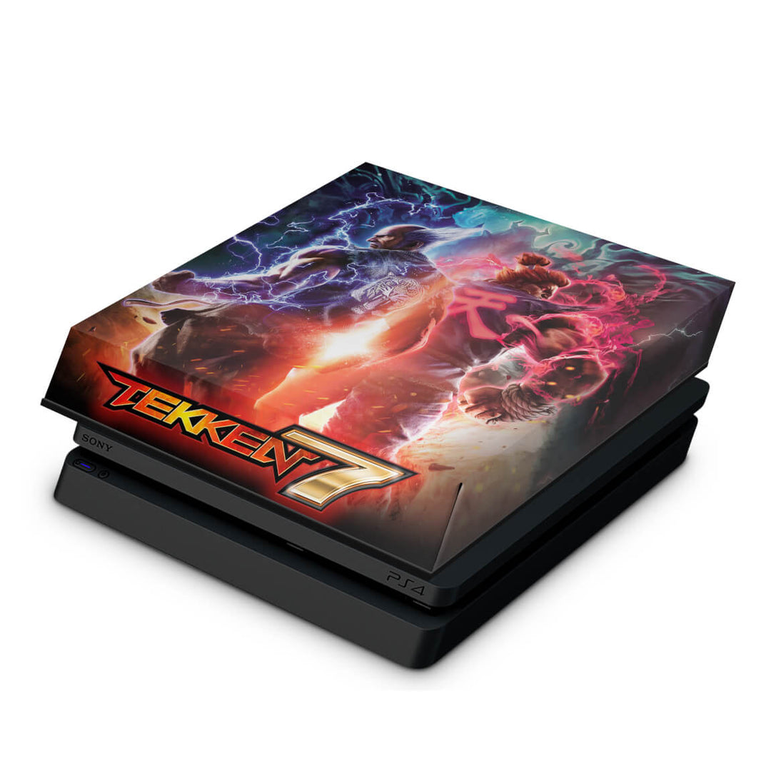 Capa Anti Poeira PS4 Slim - Tekken 7
