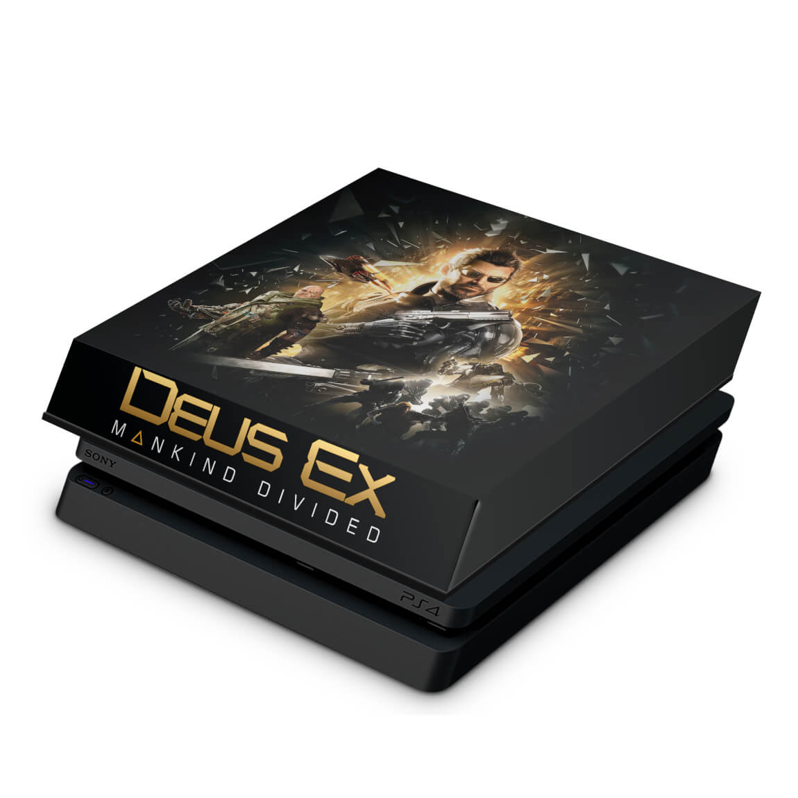 Capa Anti Poeira PS4 Slim - Deus Ex: Mankind Divided