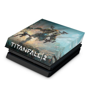 Capa Anti Poeira PS4 Slim - Titanfall 2 #a