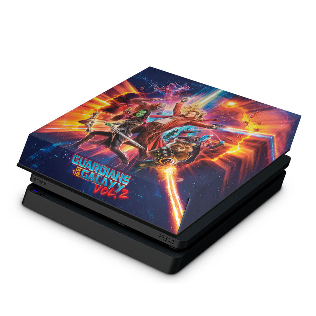 Capa Anti Poeira PS4 Slim - Guardiões da Galáxia Vol. 2