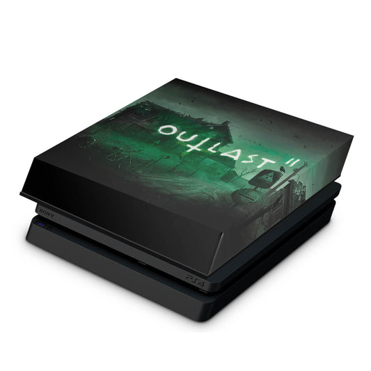 Capa Anti Poeira PS4 Slim - Outlast 2