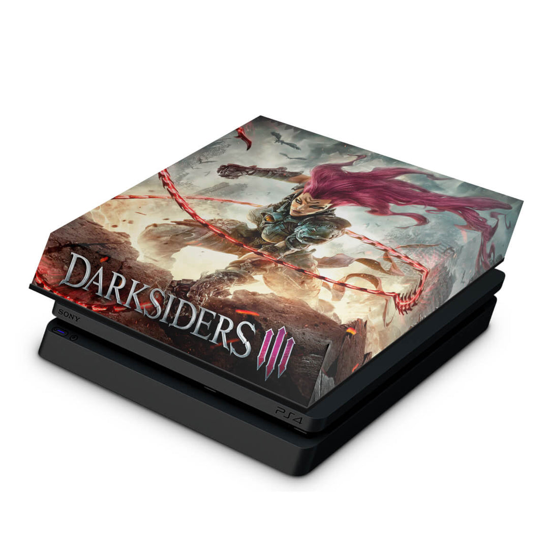 Capa Anti Poeira PS4 Slim - Darksiders 3