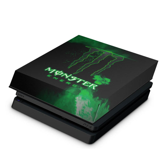 Capa Anti Poeira PS4 Slim - Monster Energy Drink
