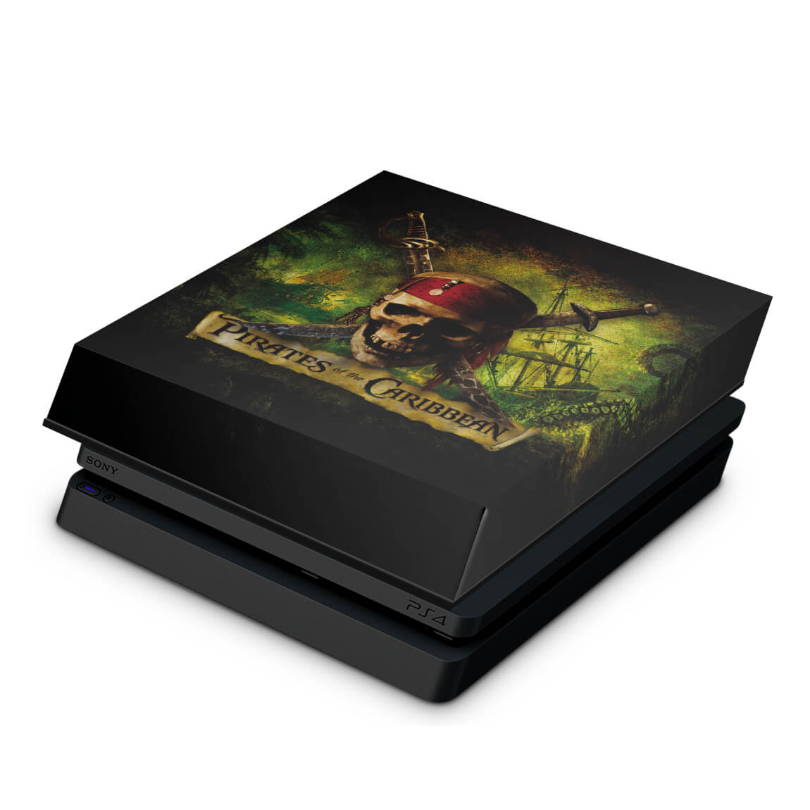 Capa Anti Poeira PS4 Slim - Piratas do Caribe