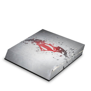 Capa Anti Poeira PS4 Slim - Batman vs Superman Logo - Pop Arte Skins - foto 2