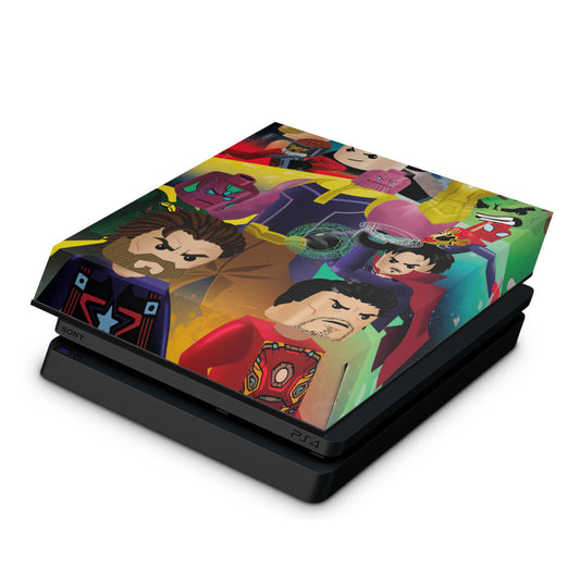 Capa Anti Poeira PS4 Slim - Lego Avengers Vingadores