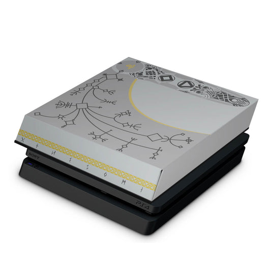 PS4 Slim Capa Anti Poeira - God Of War Limited Edition