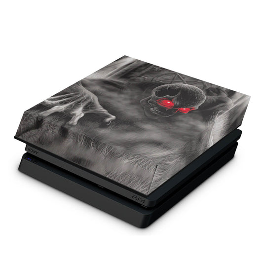 PS4 Slim Capa Anti Poeira - Caveira Skull