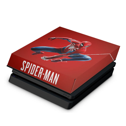 PS4 Slim Capa Anti Poeira - Homem Aranha Spider-man