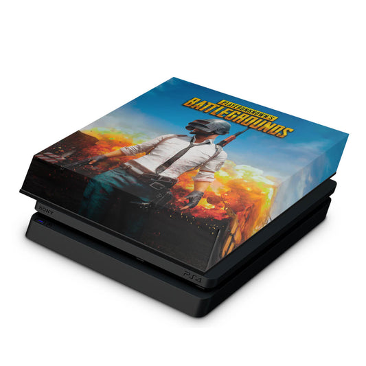 PS4 Slim Capa Anti Poeira - Players Unknown Battlegrounds PUBG
