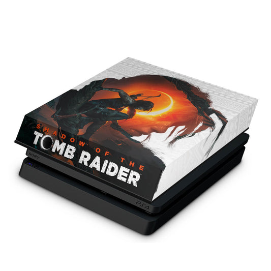 PS4 Slim Capa Anti Poeira - Shadow Of The Tomb Raider