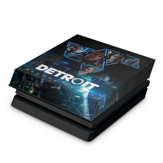 PS4 Slim Capa Anti Poeira - Detroit Become Human
