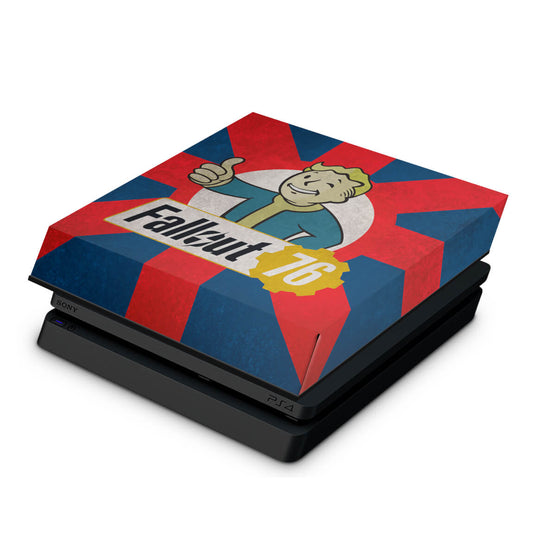 PS4 Slim Capa Anti Poeira - Fallout 76