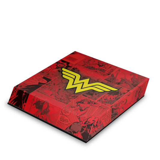 PS4 Slim Capa Anti Poeira - Mulher Maravilha Comics