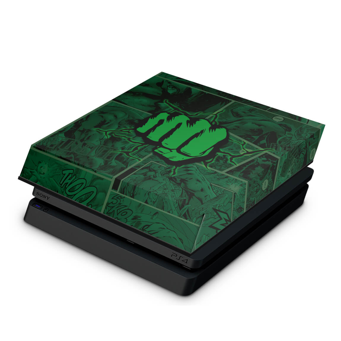 PS4 Slim Capa Anti Poeira - Hulk Comics